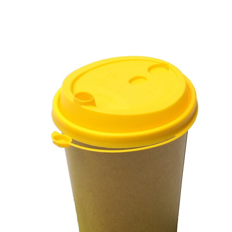 товар Крышка для гор. напитков со съемным питейником 80 мм, желтая матовая KRY080